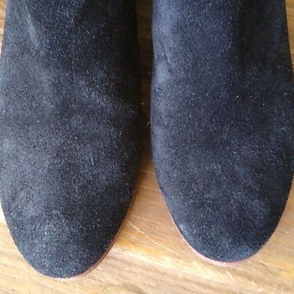 Jack Rogers Bailee Designer Soho Boho Western 90s Retro Suede Leather bootie sz7 - Picture 3 of 5